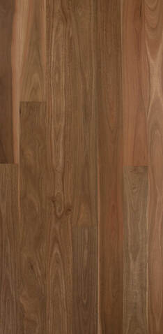 Picture: Engineered Australian Spotted Gum flooring, smooth texture.©