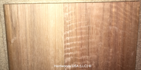 Photo: Australian Spotted Gum stair tread with 